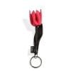Blooming Tulip Keyring - Dark Pink