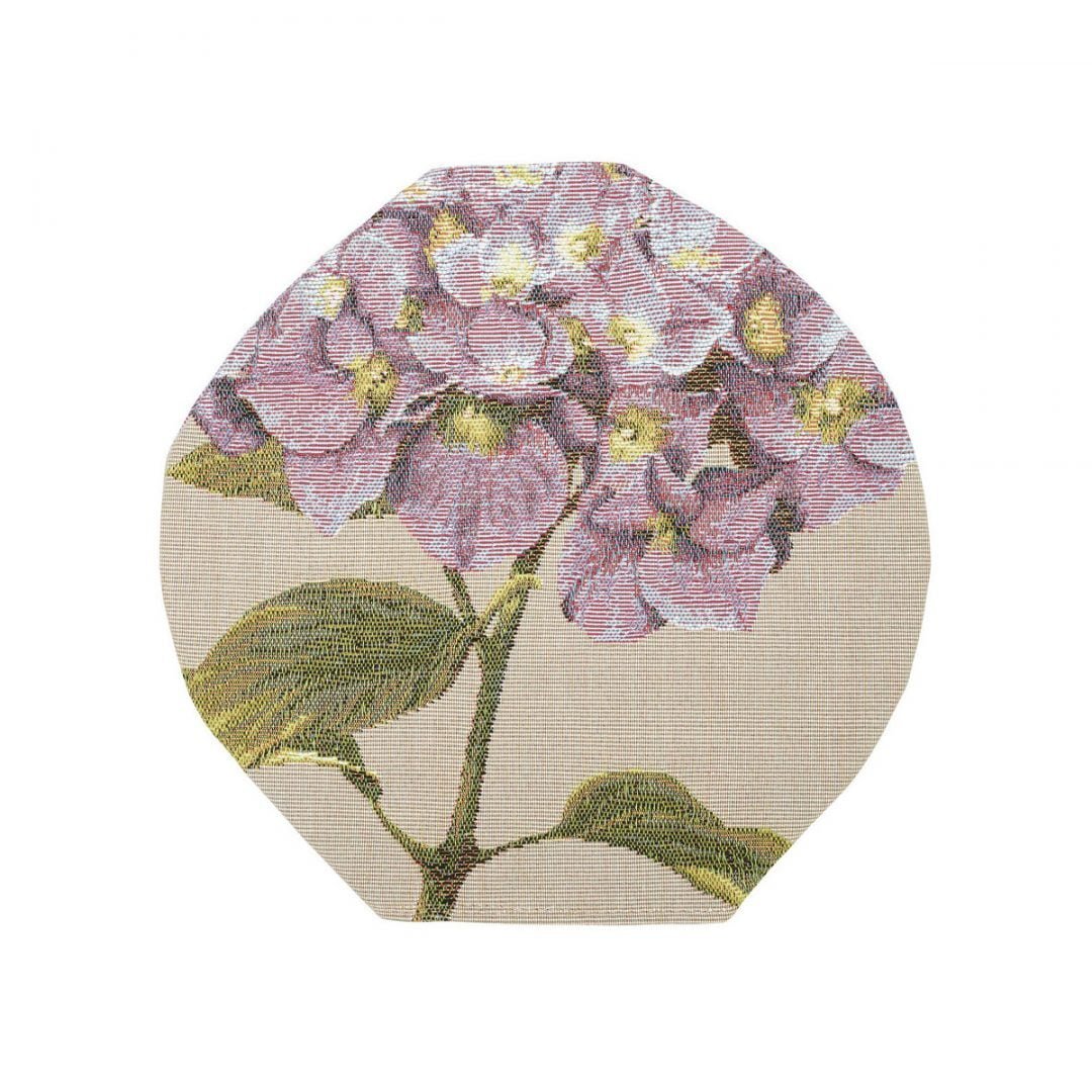 Deckelvase - Hortensia