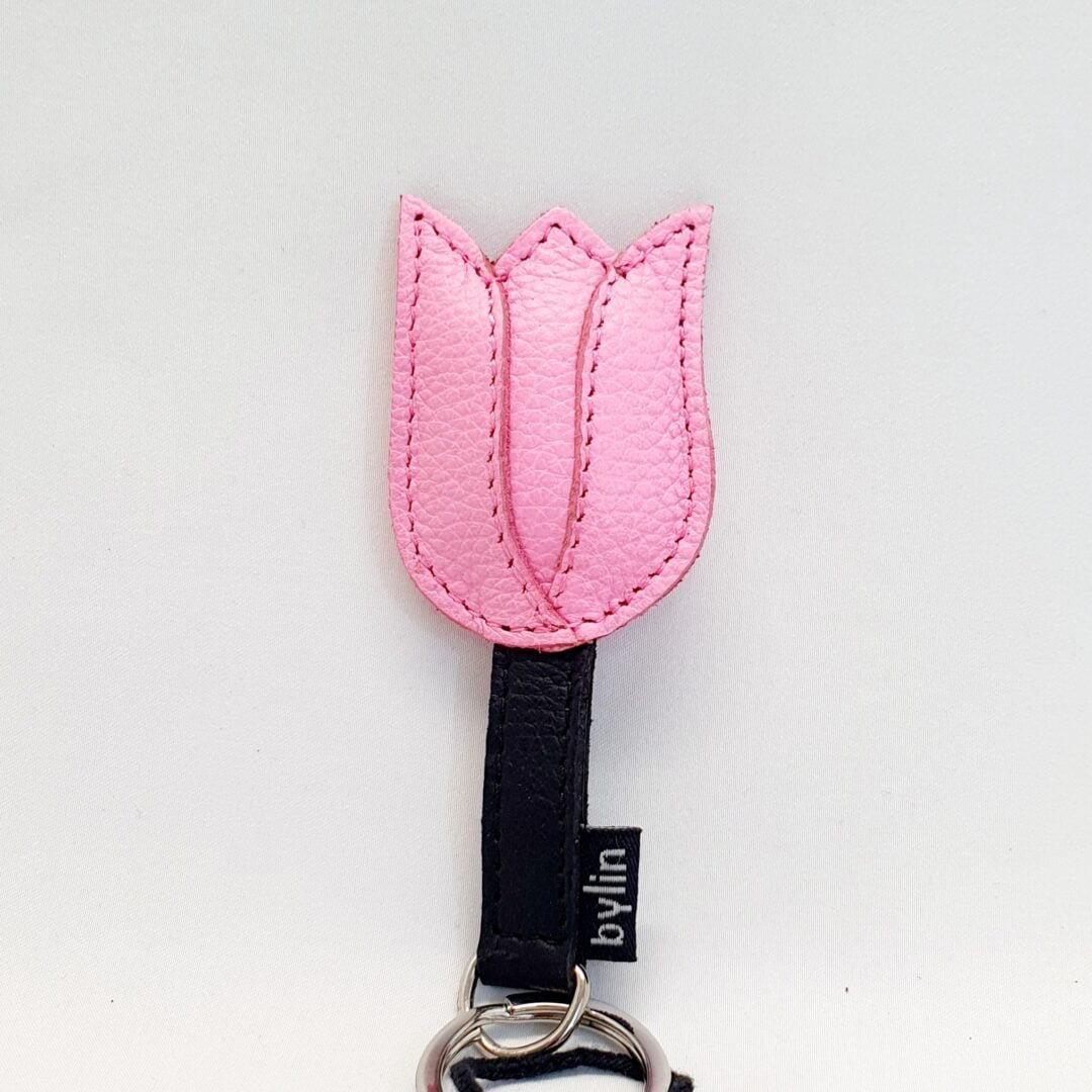 Tulip Keyring - Pink