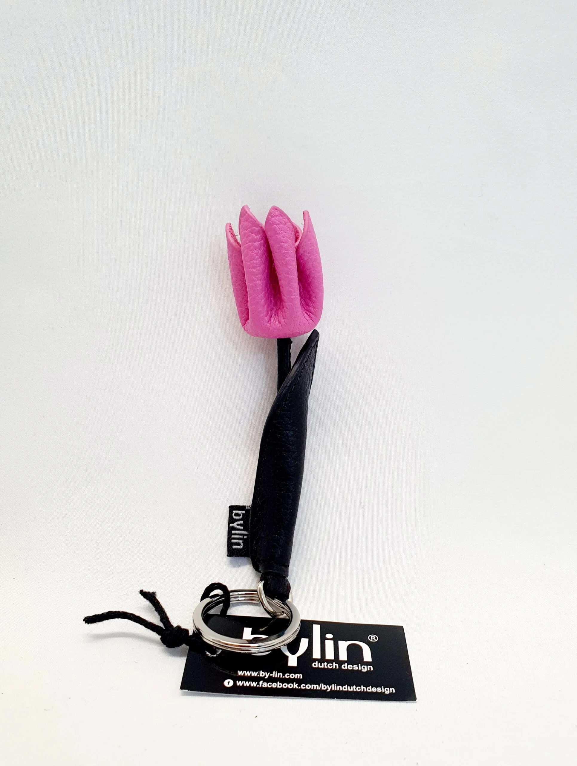 Blooming Tulip Keyring - Pink